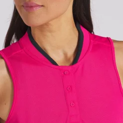 Puma Ladies Golf Apparel^Range eevee Pique hirt Poo hort eeve Gof Appare