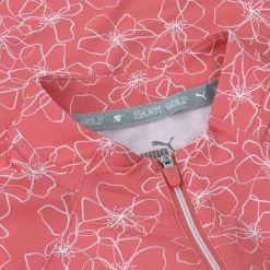 Puma Ladies Golf Apparel^Coudpun Iand Fower eevee hirt Poo hort eeve Gof Appare