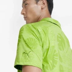 Puma Golf Shirts^Coudpun eave n' Fower hirt Poo hort eeve Gof Appare