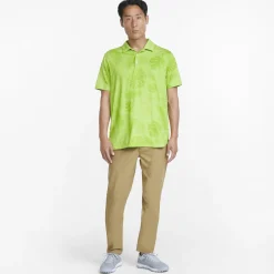 Puma Golf Shirts^Coudpun eave n' Fower hirt Poo hort eeve Gof Appare