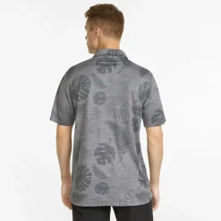 Puma Golf Shirts^Coudpun eave n' Fower hirt Poo hort eeve Gof Appare