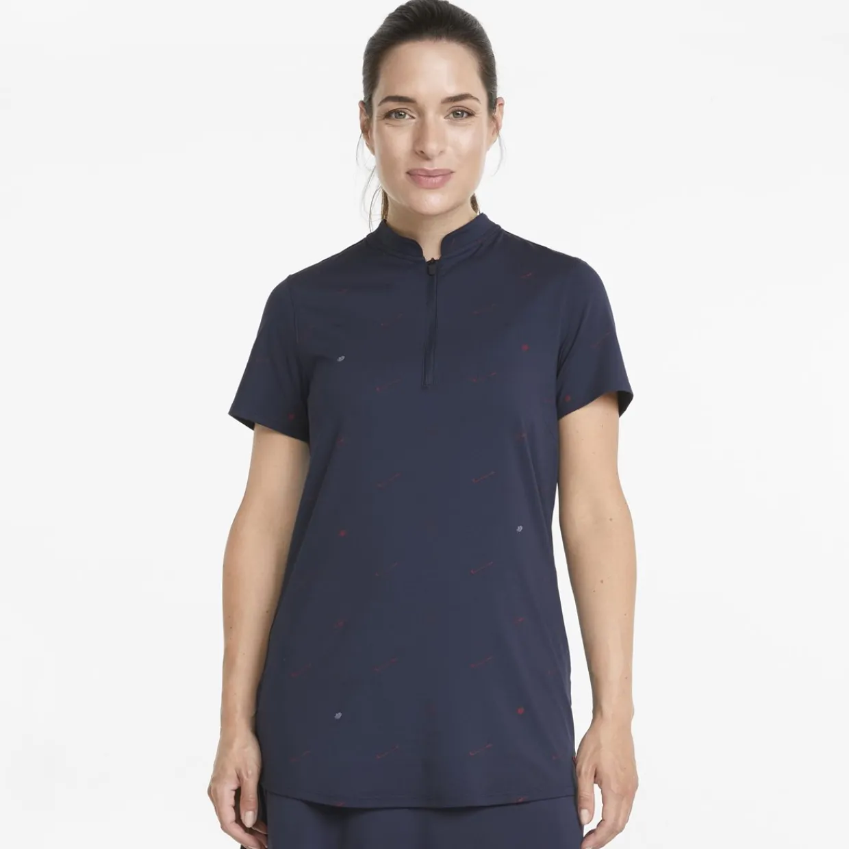 Puma Ladies Golf Apparel^Coudpun ove Gof hirt Poo hort eeve Gof Appare