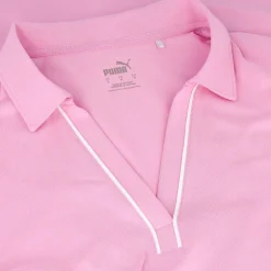 Puma Ladies Golf Apparel^Coudpun Piped hirt Poo hort eeve Gof Appare