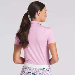 Puma Ladies Golf Apparel^Coudpun Piped hirt Poo hort eeve Gof Appare