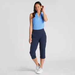 Puma Ladies Golf Apparel^EveryDay Capri Pant Fat Front Gof Appare