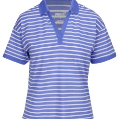 Puma Ladies Golf Apparel^EveryDay tripe Pique hirt Poo hort eeve Gof Appare