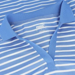 Puma Ladies Golf Apparel^EveryDay tripe Pique hirt Poo hort eeve Gof Appare