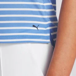 Puma Ladies Golf Apparel^EveryDay tripe Pique hirt Poo hort eeve Gof Appare