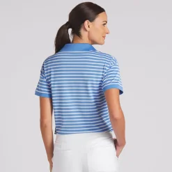 Puma Ladies Golf Apparel^EveryDay tripe Pique hirt Poo hort eeve Gof Appare