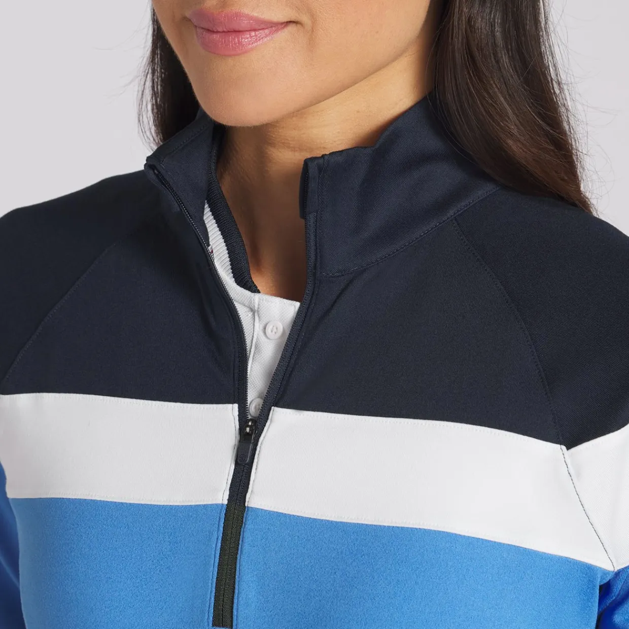 Puma Ladies Golf Apparel^ightweight 1/4 Zip Outerwear Puover Gof Appare