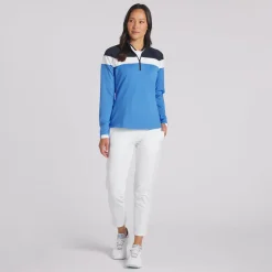 Puma Ladies Golf Apparel^ightweight 1/4 Zip Outerwear Puover Gof Appare