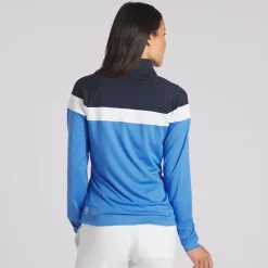 Puma Ladies Golf Apparel^ightweight 1/4 Zip Outerwear Puover Gof Appare