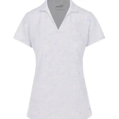 Puma Ladies Golf Apparel^attr Gut O' Wind hirt Poo hort eeve Gof Appare