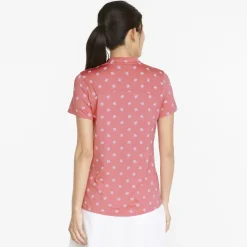 Puma Ladies Golf Apparel^attr Hibicu hirt Poo hort eeve Gof Appare