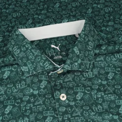Puma Golf Shirts^ATTR Peach tand hirt Poo hort eeve Gof Appare