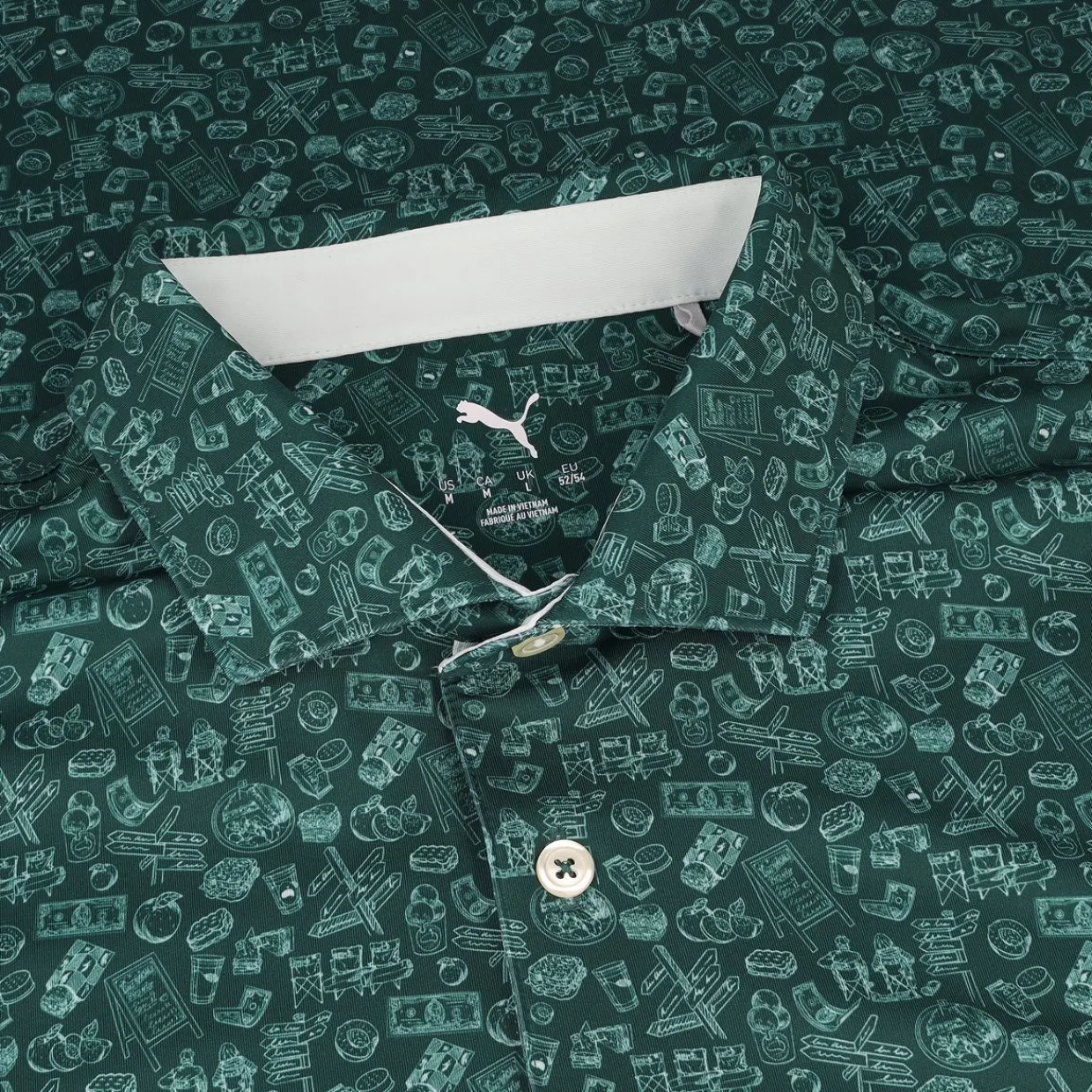 Puma Golf Shirts^ATTR Peach tand hirt Poo hort eeve Gof Appare
