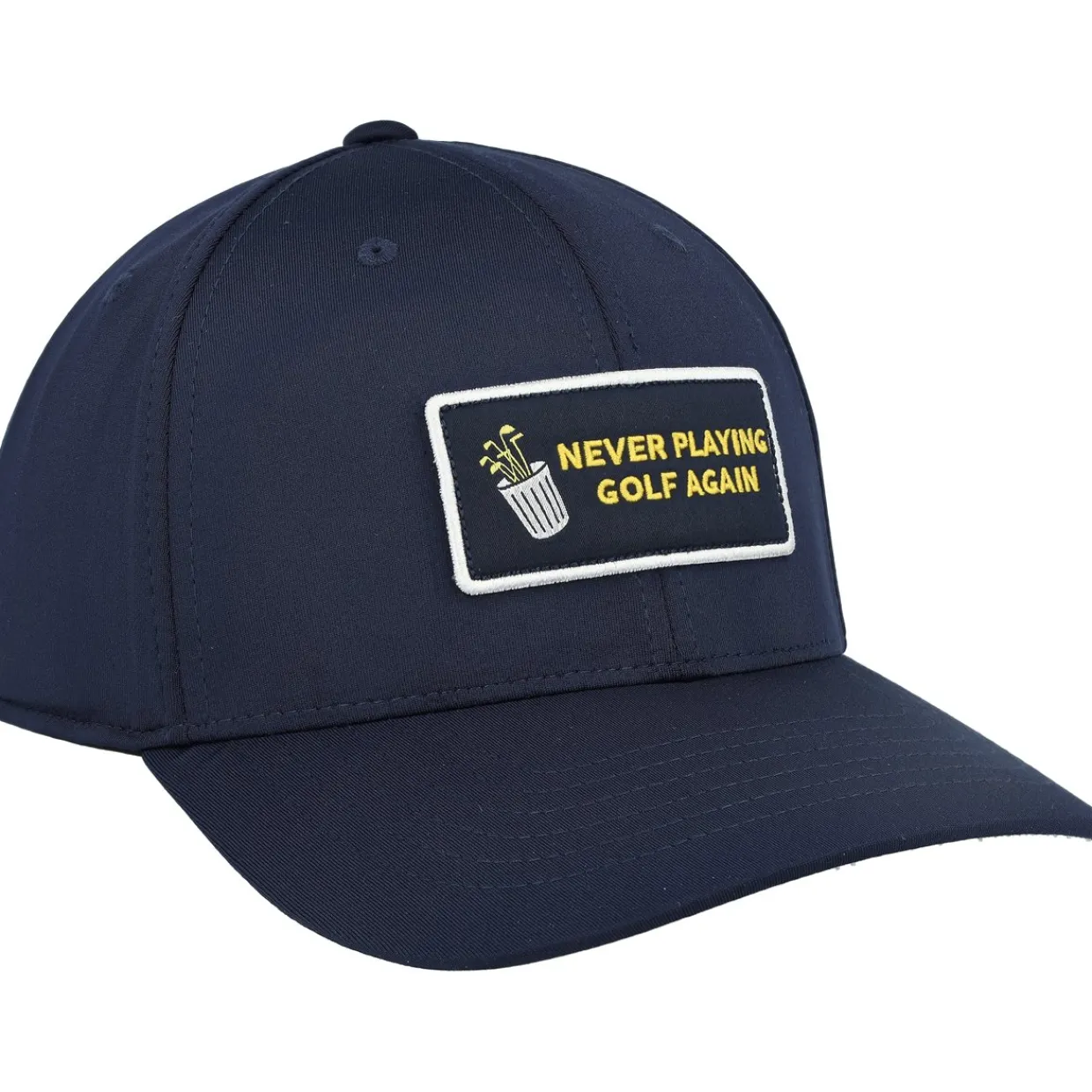 Puma Golf Hats^Never Playing Golf Again Headwear Cap Golf Apparel