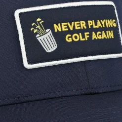 Puma Golf Hats^Never Playing Golf Again Headwear Cap Golf Apparel