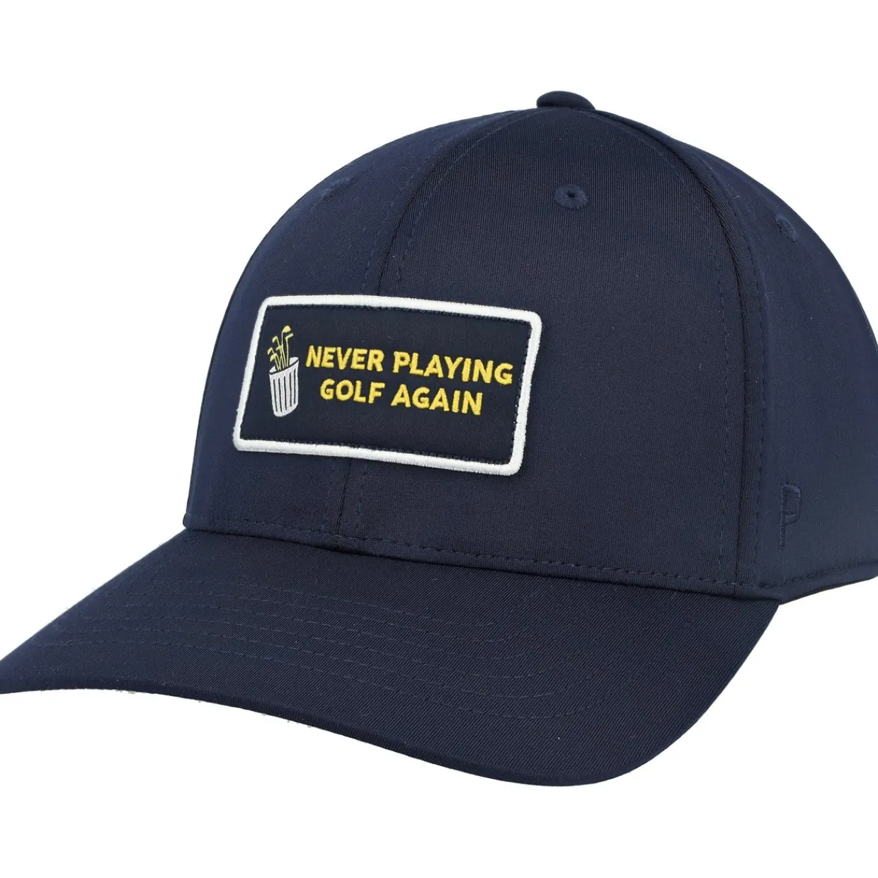 Puma Golf Hats^Never Playing Golf Again Headwear Cap Golf Apparel