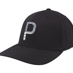 Puma Golf Hats^Pars & Stripes 6 Panel Golf Headwear Cap Golf Apparel