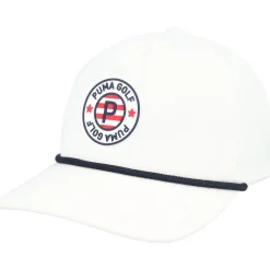 Puma Golf Hats^Pars Stripes Rope Tech Headwear Cap Golf Apparel