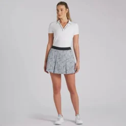 Puma Ladies Golf Apparel^Peated icroDot kort Reguar Gof Appare