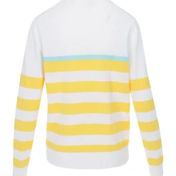 Puma Ladies Golf Apparel^Reort tripe weater Crew Gof Appare