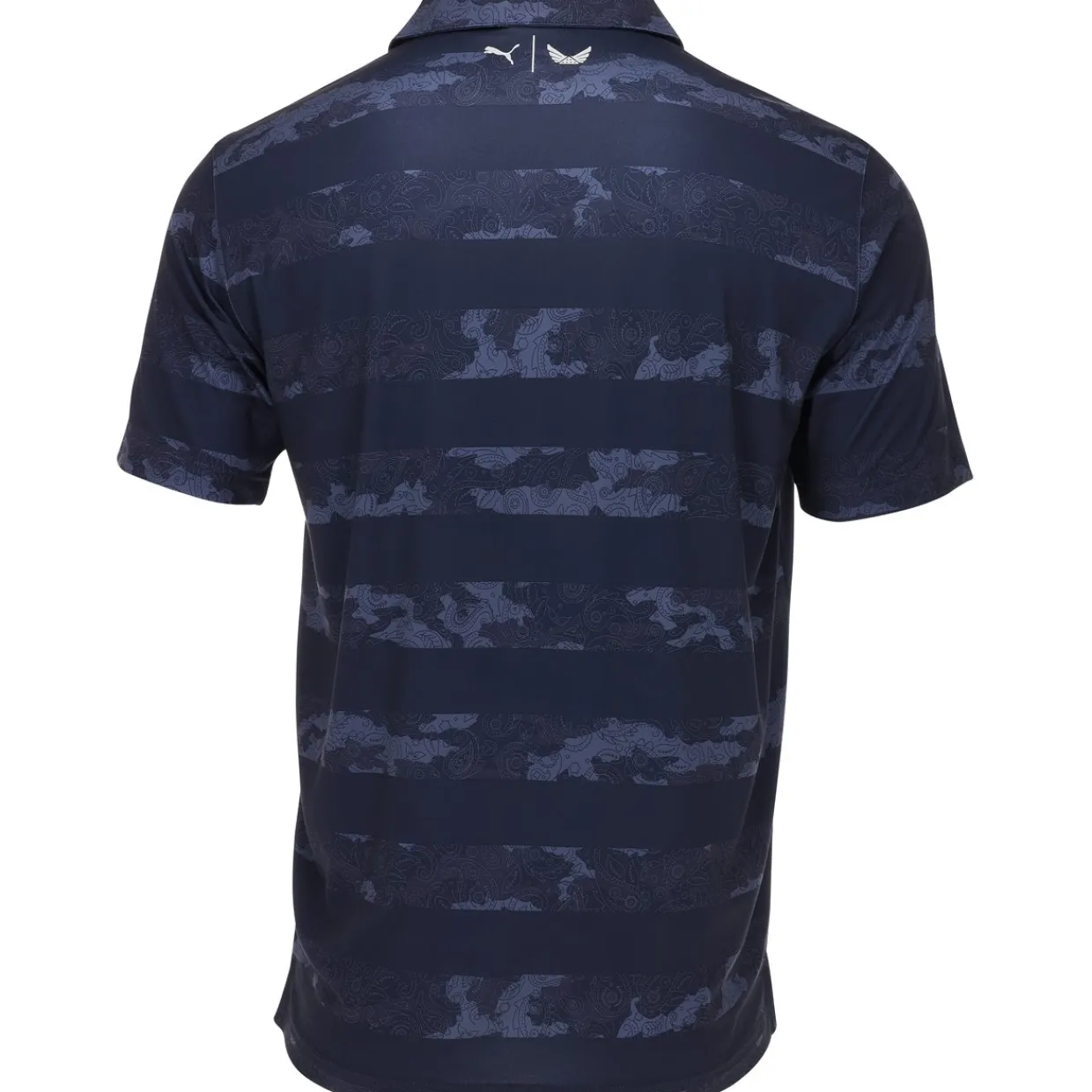 Puma Golf Shirts^Voition Bandana tripe hirt Poo hort eeve Gof Appare