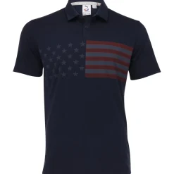Puma Golf Shirts|Mens Golf Apparel^Voition Fag tripe hirt Poo hort eeve Gof Appare
