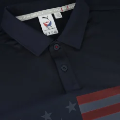 Puma Golf Shirts|Mens Golf Apparel^Voition Fag tripe hirt Poo hort eeve Gof Appare