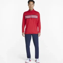 Puma Outerwear^Voition Independence 1/4 Zip Outerwear Puover Gof Appare