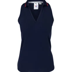 Puma Ladies Golf Apparel^Voition Roie eevee hirt Poo hort eeve Gof Appare