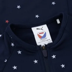 Puma Ladies Golf Apparel^Voition tar Quarter Zip Outerwear Puover Gof Appare