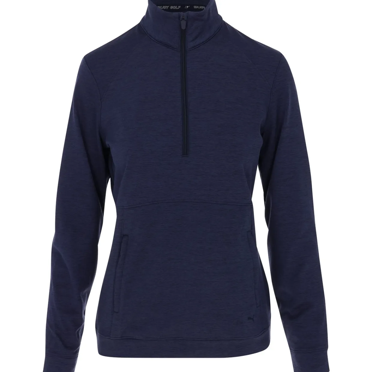 Puma Ladies Golf Apparel^W Coudpun Rockaway 1/4 Zip Outerwear Puover Gof Appare