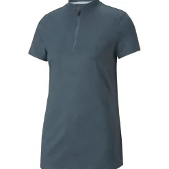 Puma Ladies Golf Apparel^W ATTR Bouquet hirt Poo hort eeve Gof Appare