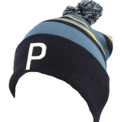 Puma Golf Hats^WRMLBL StripePom Beanie Headwear Knit Hat Golf Apparel
