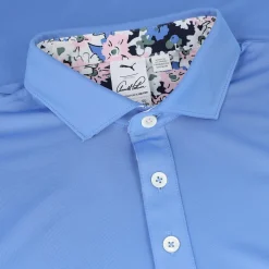 Puma Golf Shirts^X AP Fora Tri hirt Poo hort eeve Gof Appare