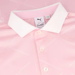 Puma Golf Shirts^X AP Geo hirt Poo hort eeve Gof Appare