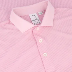 Puma Golf Shirts|Mens Golf Apparel^X AP Jacquard tripe hirt Poo hort eeve Gof Appare