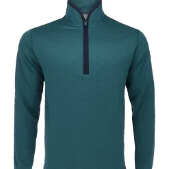 Puma Outerwear^X AP Jacquard 1/4 Zip Outerwear Puover Gof Appare