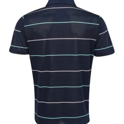 Puma Golf Shirts^X AP Rugby tripe hirt Poo hort eeve Gof Appare