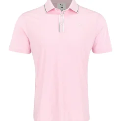 Puma Golf Shirts^X AP Tipped Jacquard hirt Poo hort eeve Gof Appare