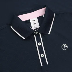 Puma Golf Shirts^X AP Tipped Jacquard hirt Poo hort eeve Gof Appare