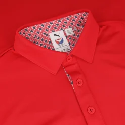 Puma Golf Shirts^X Voition Fag Tri hirt Poo hort eeve Gof Appare