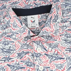 Puma Golf Shirts^X Voition Jet ine hirt Poo hort eeve Gof Appare