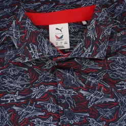Puma Golf Shirts^X Voition Jet ine hirt Poo hort eeve Gof Appare