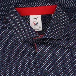 Puma Golf Shirts^X Voition icro tar hirt Poo hort eeve Gof Appare