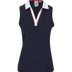 Puma Ladies Golf Apparel^X Voition Piped eevee hirt Poo hort eeve Gof Appare