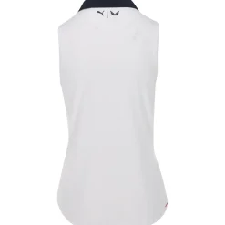 Puma Ladies Golf Apparel^X Voition Piped eevee hirt Poo hort eeve Gof Appare