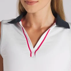 Puma Ladies Golf Apparel^X Voition Piped eevee hirt Poo hort eeve Gof Appare